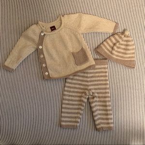 Tea 3-6 Month Outfit Set